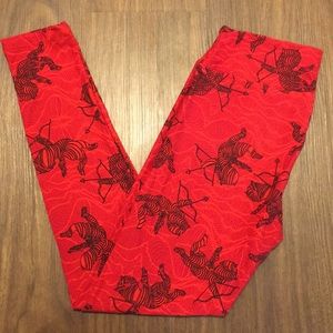 NEW OS LuLaRoe Valentine’s Leggings